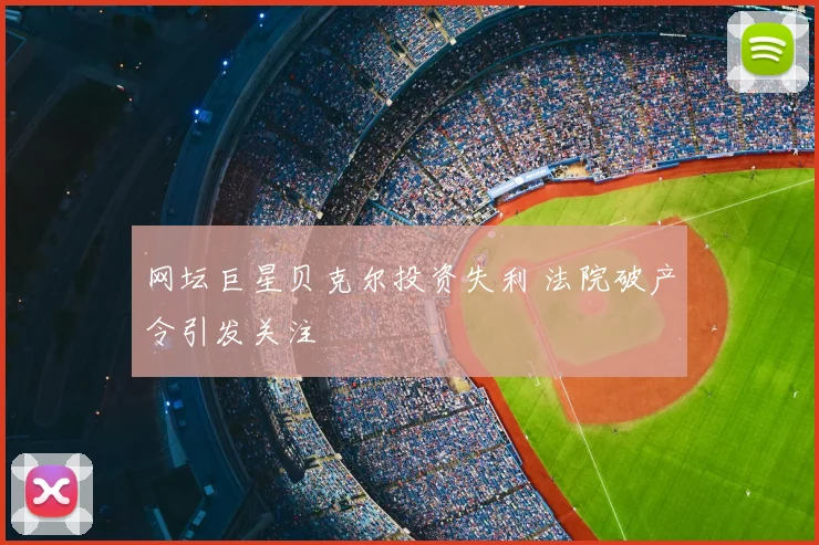 网坛巨星贝克尔投资失利 法院破产令引发关注